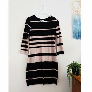 ❌4/$20 Soft striped bodycon dress